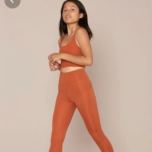 Girlfriend Collective Toasted Apricot Leggings
